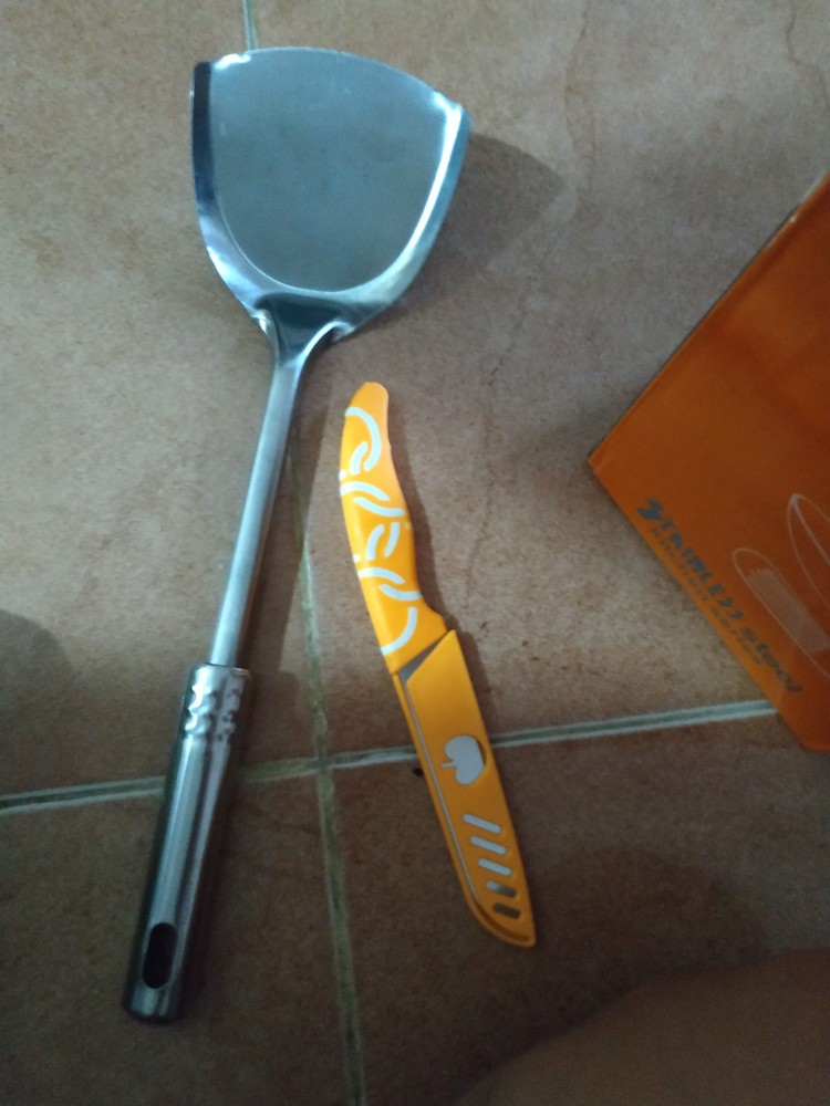 Pisau Apel Stainless Stell / Pisau Buah / Pisau Sarung Apel Imut