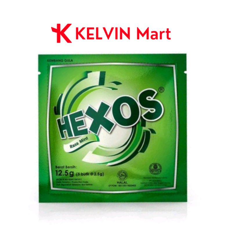 

Hexos Permen Mint isi 5 x 2.5 g | Kelvin Mart