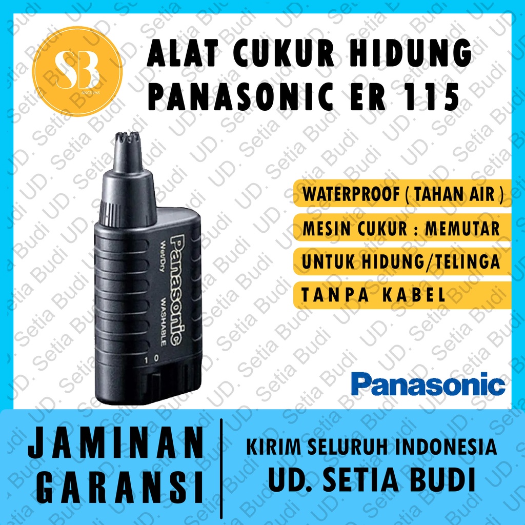 Alat Cukur Bulu Hidung Panasonic Nose Trimmer ER 115