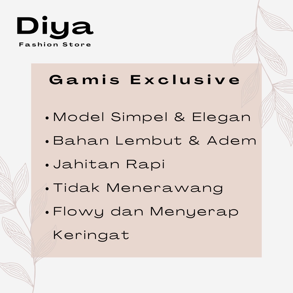 DIYAFASHION GAMIS TERBARU BRUKAT REMAJA JUMBO MURAH ROYON POLOS MATCHA KEKINIAN-4