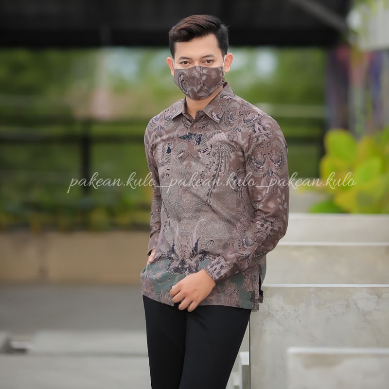 Batik Premium Pria Slimfit || Motif Bisma