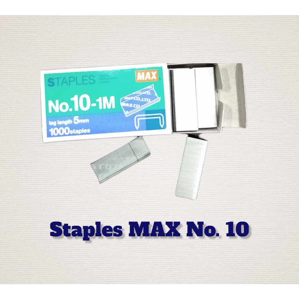 

ISI STAPLES MAX NO 10