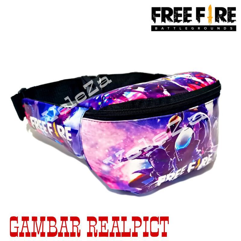 Waistbag anak laki-laki karakter free fire - tas anak