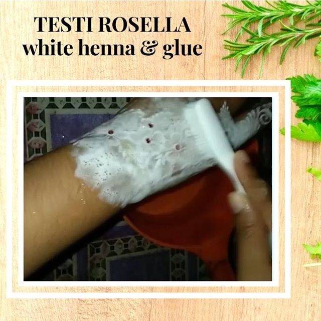 500gr Rosella super glue , lem henna , lem glitter , lem body paint