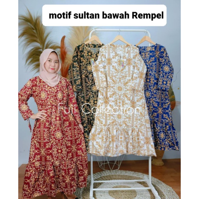 GAMIS KATUN BIASA//KATUN REMPEL BAWAH