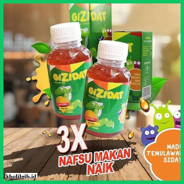 

MADU-MINUMAN- GIZIDAT I MADU IKAN SIDAT PLUS PROBIOTIK I BUKAN VITABUMIN -ASLI-BUKAN-KAWE-KAWE-