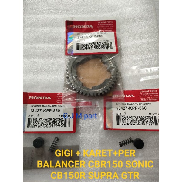 Gear Gigi Balalancer CBR150 Karet Per Balancer CBR150R Sonic150 Supra GTR 150 CB150R StreetFire AHM