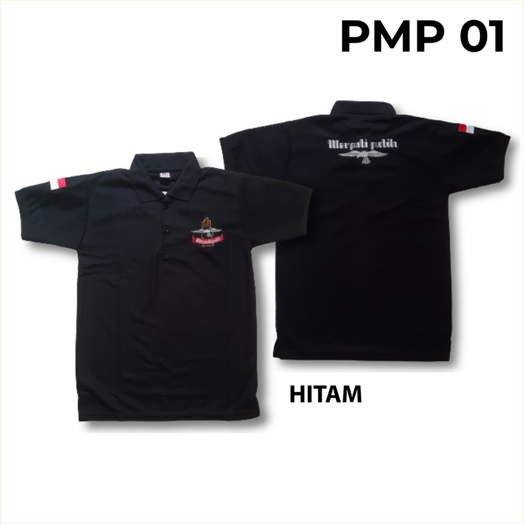 Kaos Polo Merpati Putih - PMP01