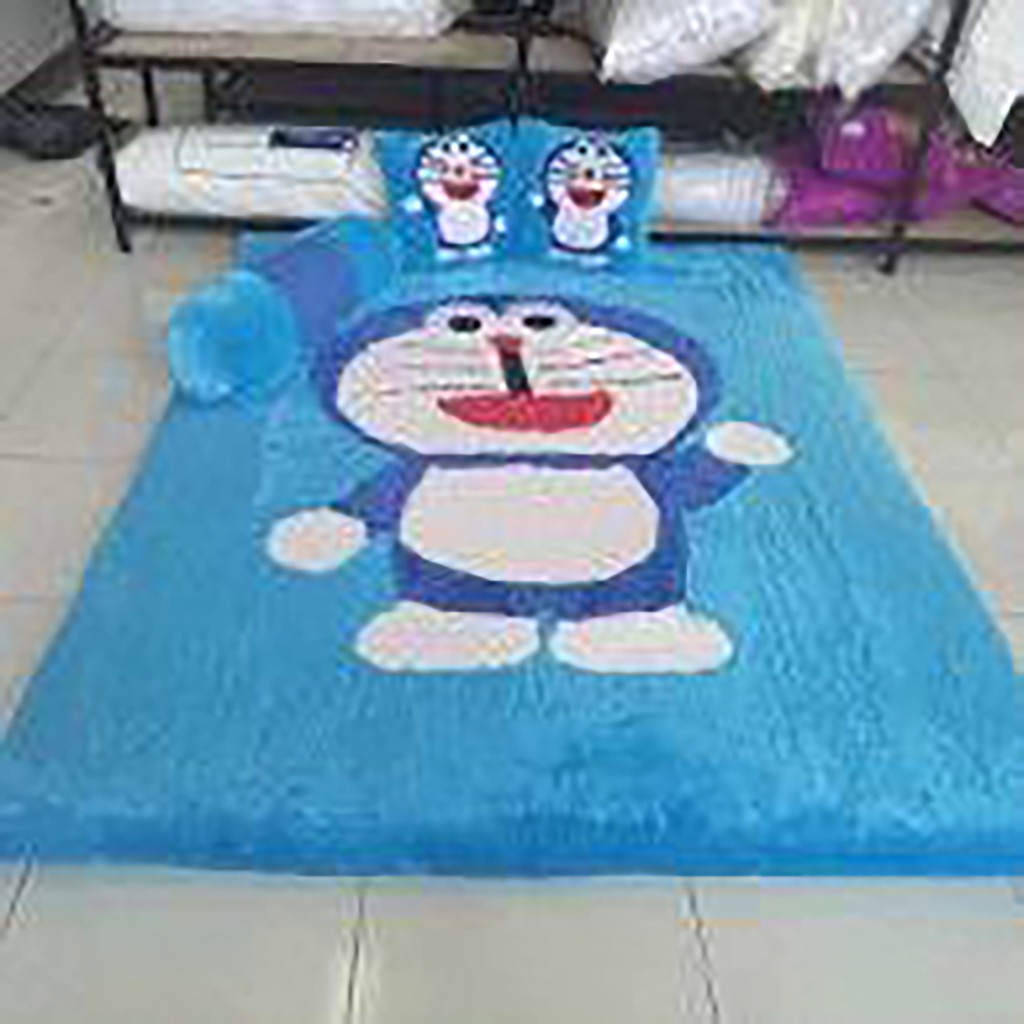 Karpet Bulu Karakter Doraemon 200x150x4cm Shopee Indonesia