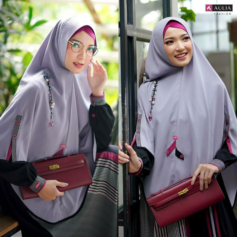 GAMIS AULIA FASHION TERBARU SULTAN 8 JETBLACK
