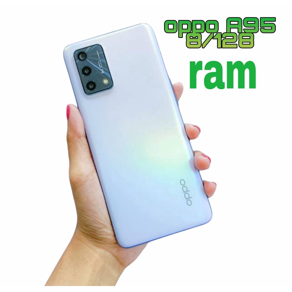 handphone oppo  garansi resmi  oppo terbaru  murah-A95 8/128gb silver