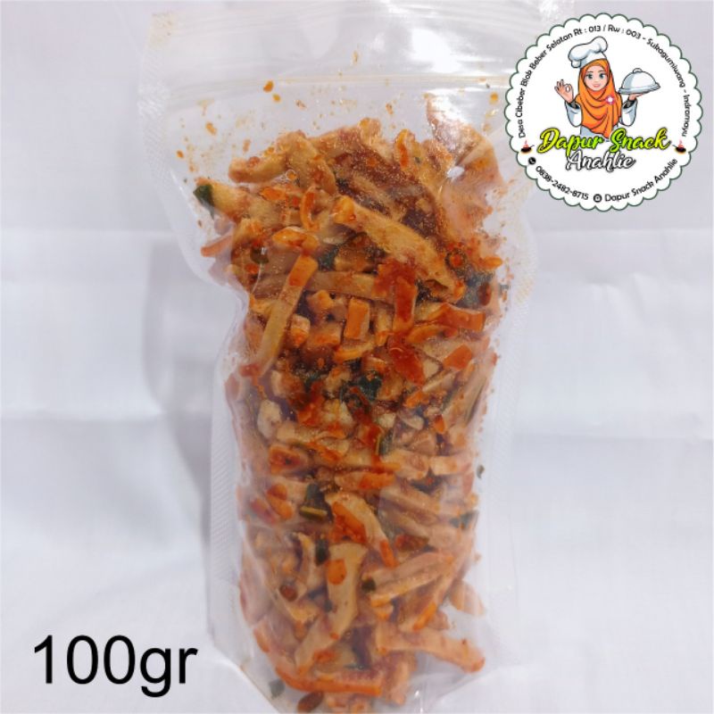 

basreng pedas daun jeruk bumbu medhok 100 gr