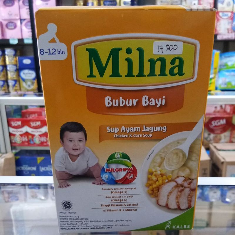 MILNA BUBUR BAYI (8-12 BULAN) 120G