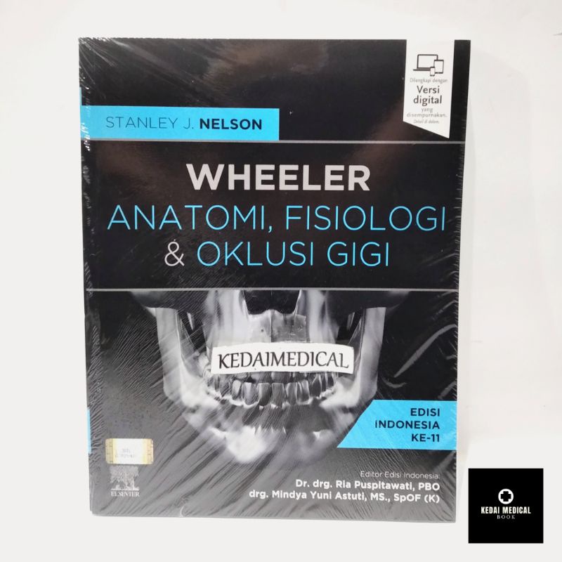 (ORIGINAL) BUKU ANATOMI, FISIOLOGI &amp; OKLUSI GIGI WHEELER NELSON ELSEVIER