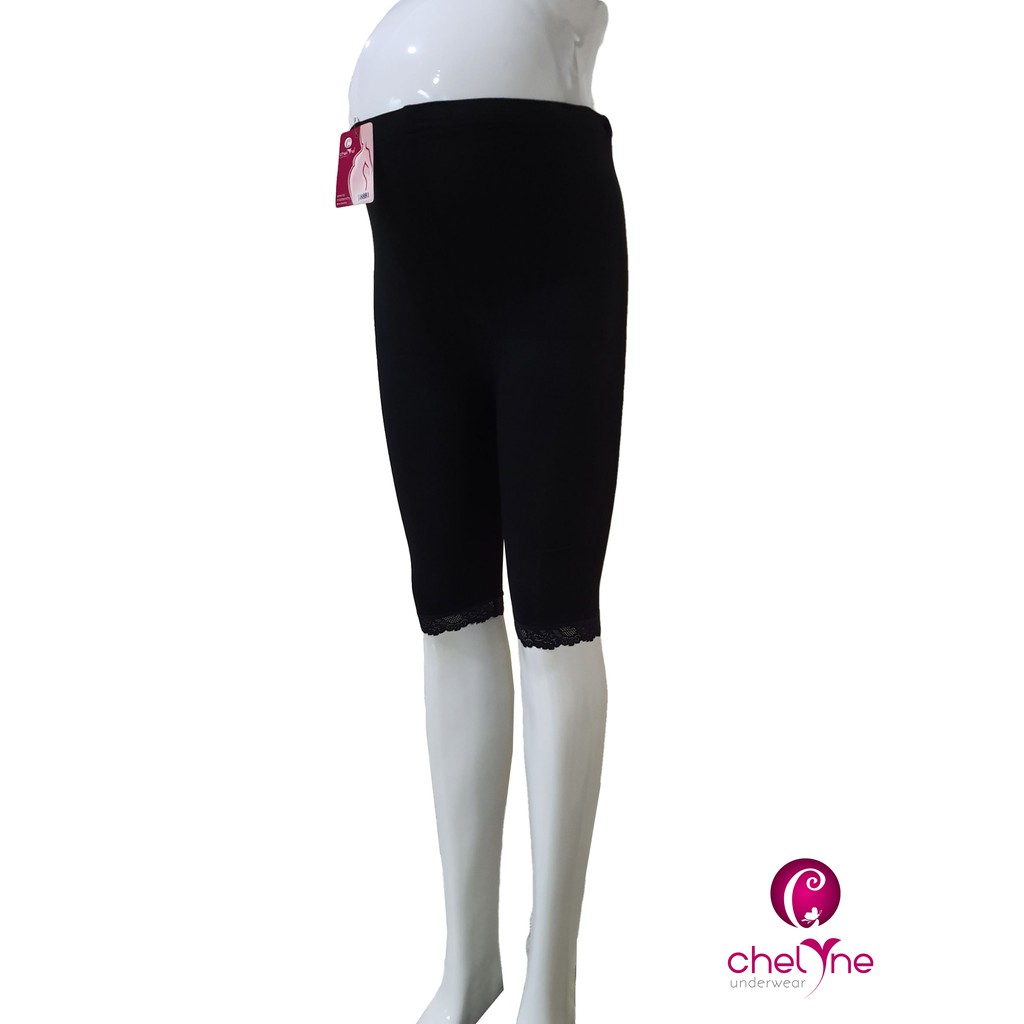 

Chelyne Legging Hamil Capri Highwaist H8881 Knee Length Maternity Legging