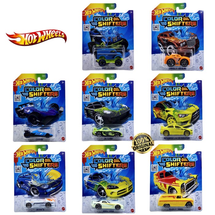 Hot Wheels Color Shifter - Hot Wheels Bisa Berubah Warna Ori -  937M