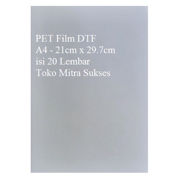 PET Film DTF A4