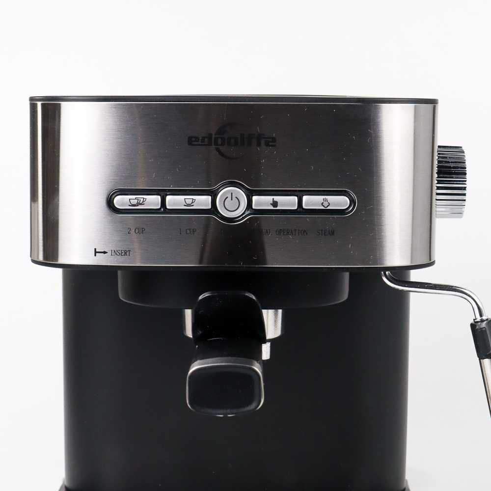 TD - DPR Edoolffe Mesin Kopi Semi Automatic Italian Coffee 15 Bar - MD-2009