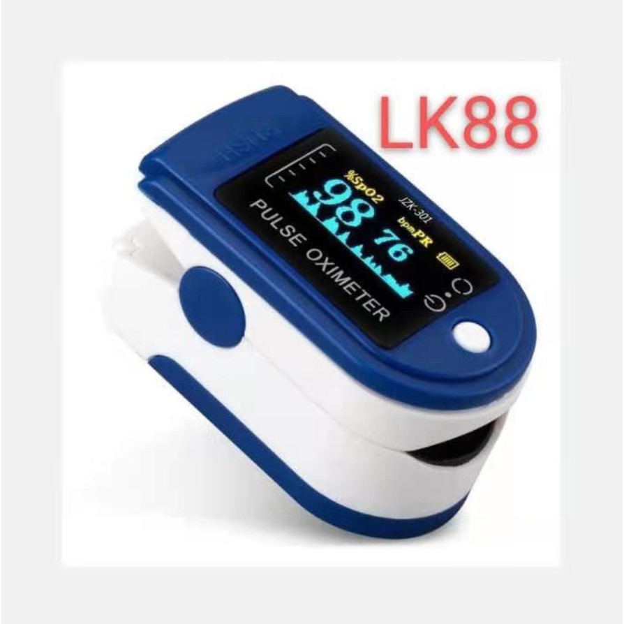 Fingertip Pulse Oxymeter Oximeter SPO2 LCD Full Colour LK88