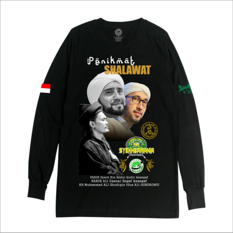 kaos Penikmat Sholawat MAFISH PHB SYEKHERMANIA PECINTA SHOLAWAT ORIGINAL original distro panjang & p