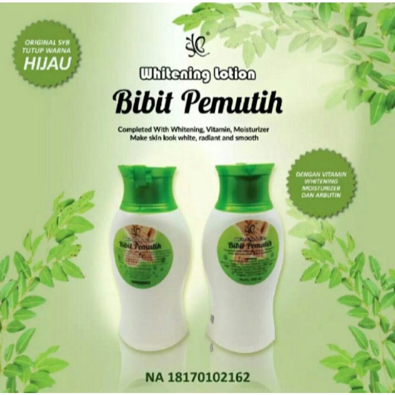 PAKET PEMUTIH SYB SABUN+LOTION BIBIT PEMUTIH ORIGINAL BPOM