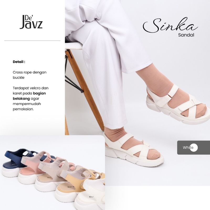 SENDAL WANITA • SINKA SENDAL • DE'JAVZ