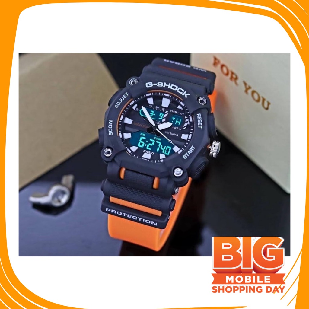 JAm Cewe Pink Bue Sky Gold Silver rubber Anti karat Air / REAL PIC  G SHOCK GA900 GA 900 STRAP RUBBE