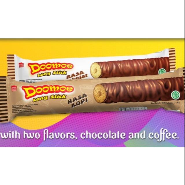 Doomoe long chocolate or coffee