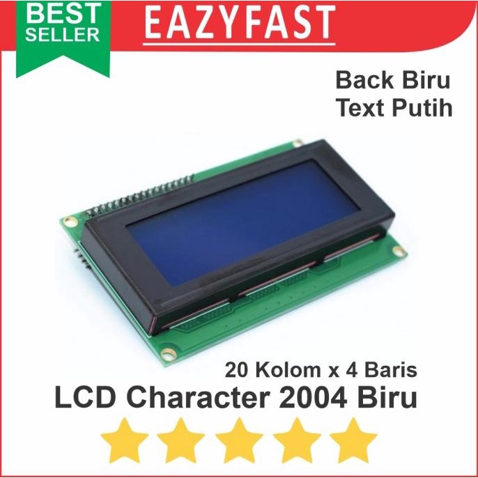 LCD Character 4x20 20x4 20*4 20 x 2 16 *4 2004 Display Module Arduino efst90 dijamin