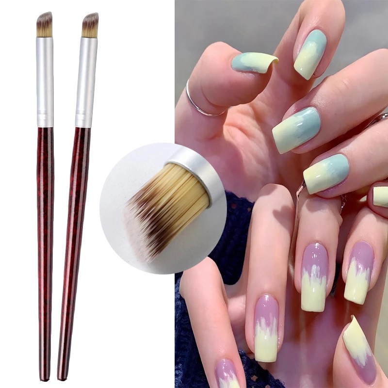 1 Pc Brush Nail Art Desain Gradasi Untuk Alat Manicure