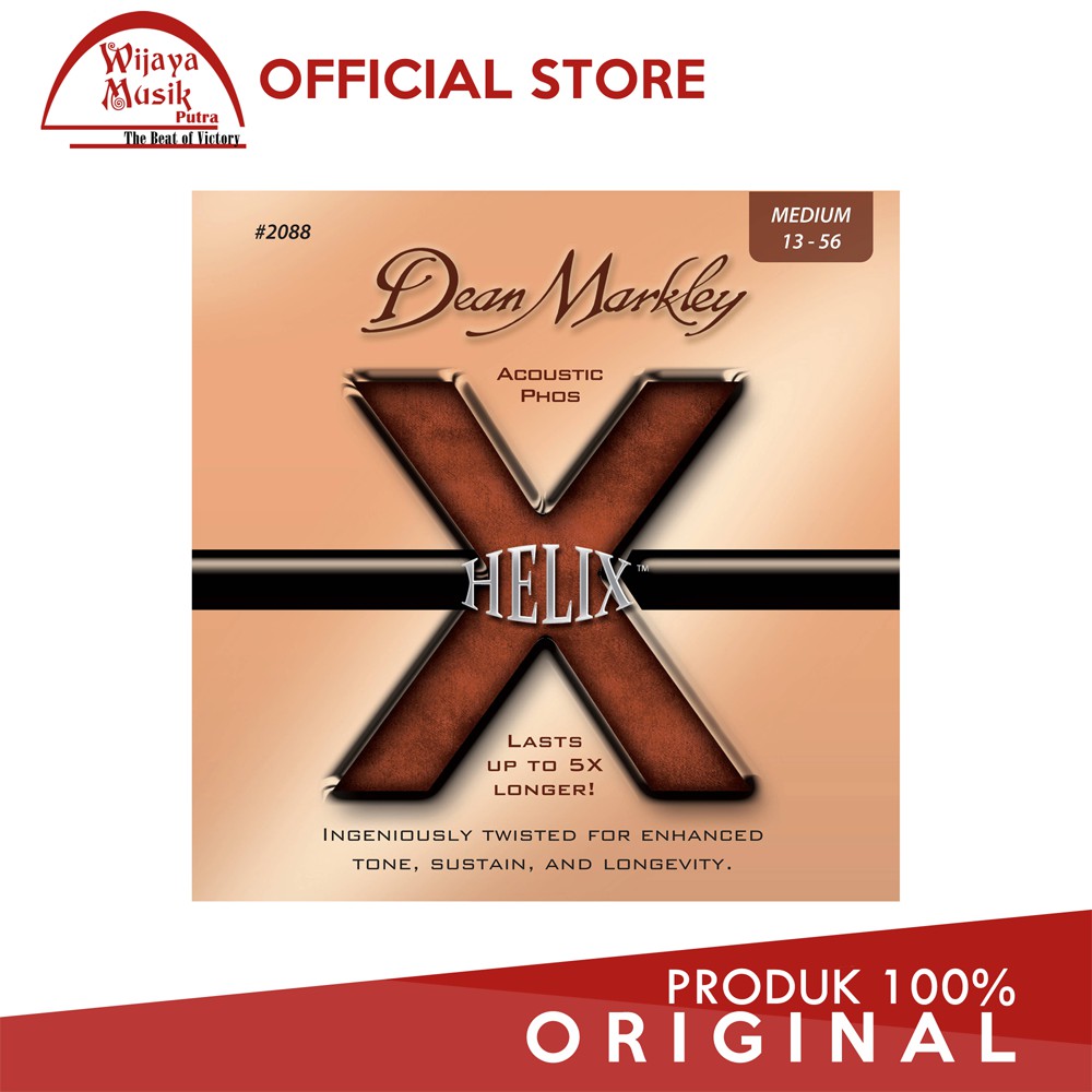 Dean Markley Senar / String Gitar Akustik Phos MED 13-56 Helix 2088