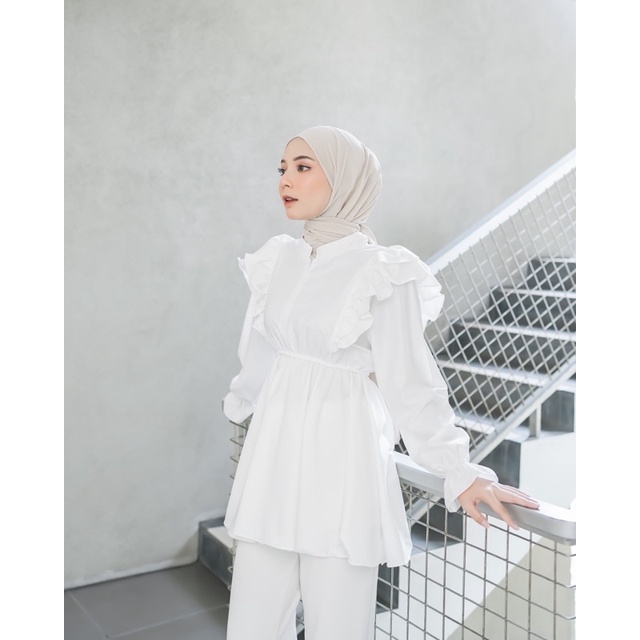 AGITA TOP KOREAN STYLE ELEGAN CANTIK SIMPLE KEKINIAN