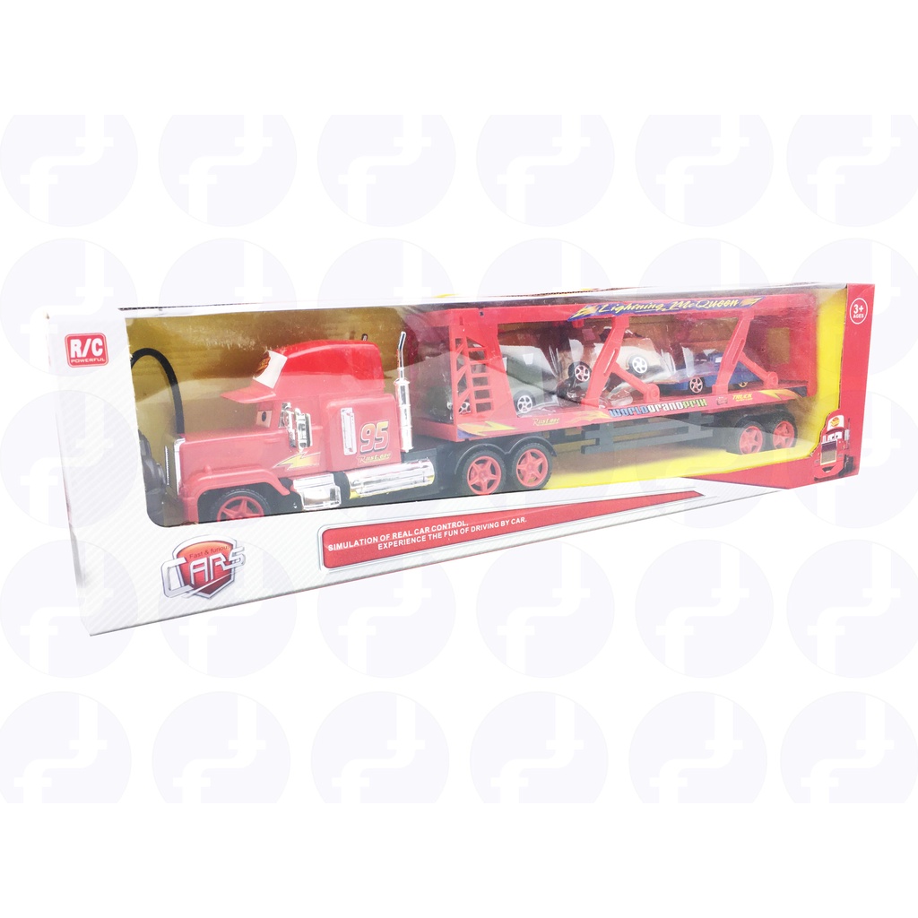 Mainan Anak Radio Control RC Truck Ligthning Mcqueen Cars 2 Jumbo