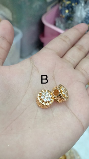 Charm untuk gelang kawat // chram untuk gelang kaeat // charm prrmata// charm replika emas