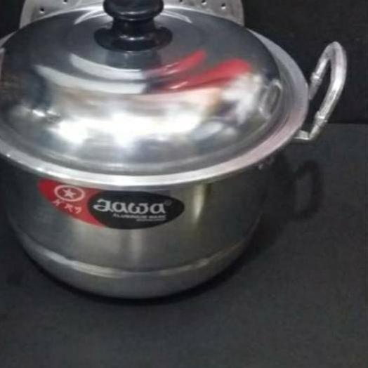 ✭ Langseng jawa 20/ Langseng Kecil / Aluminium / Dandang / Panci Kukus / kukusani ★