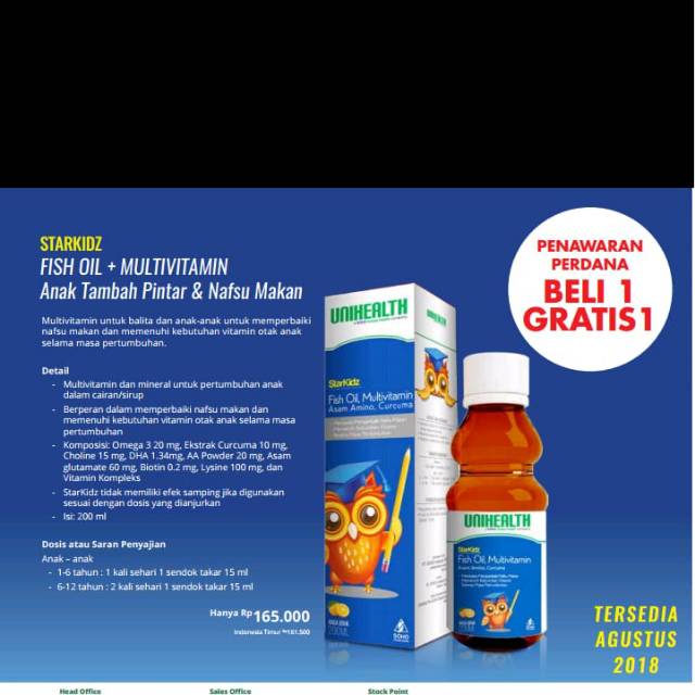STARKIDZ Fish Oil + Multivitamin