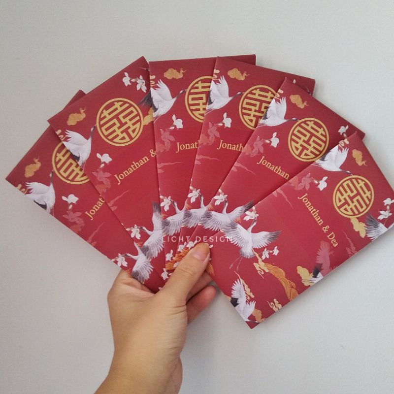 

Custom Angpau Wedding / Lebaran / Sangjit / Tunangan / Seserahan / Tingjing