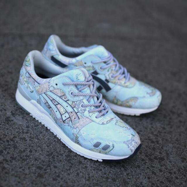 world map asics