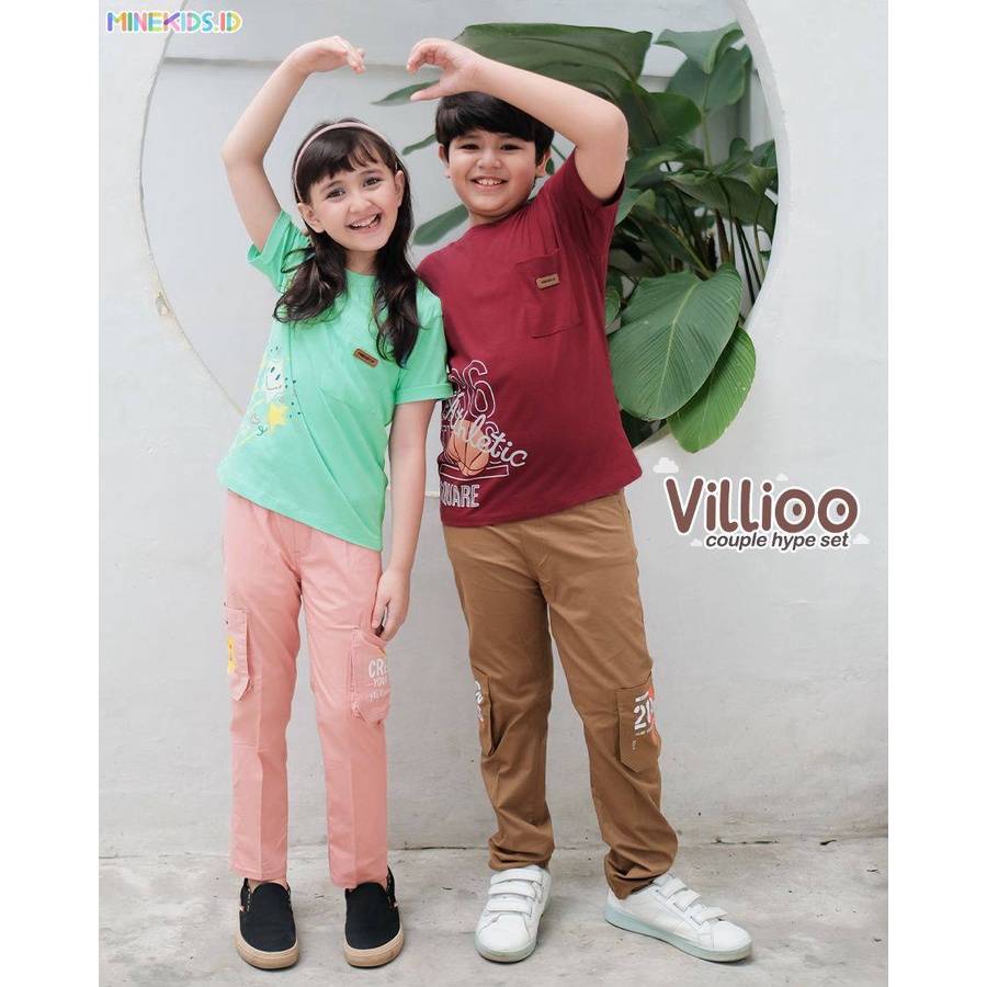 Setelan anak Villio Couple Hype Set By Minekids