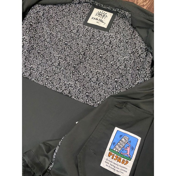 keith haring coach jacket