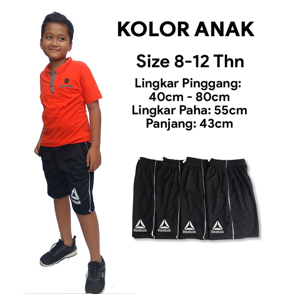 Celana Anak Laki-laki dan perempuan 8-12 Tahun Kolor Murah