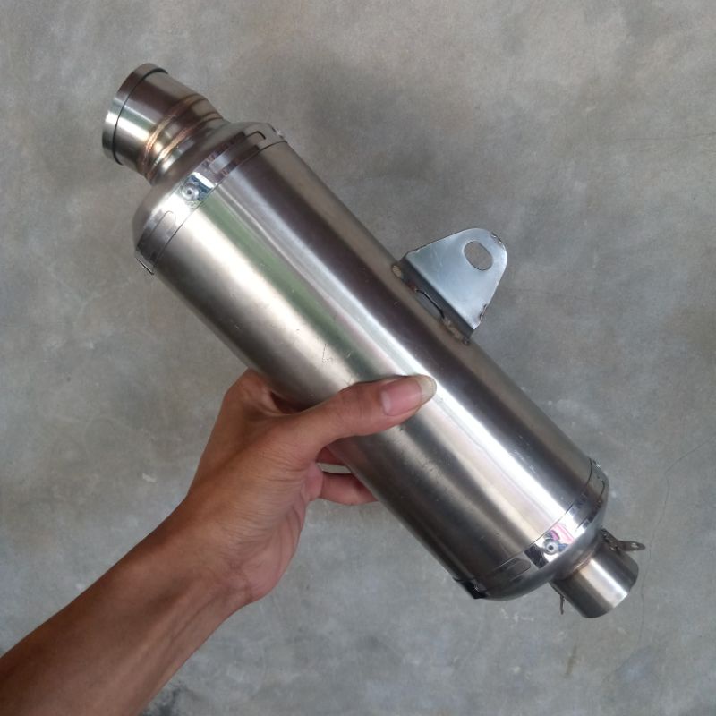termurah terlaris slincer knalpot racing oval polos trioval 25 cm inlet 38 mm ngebas padet