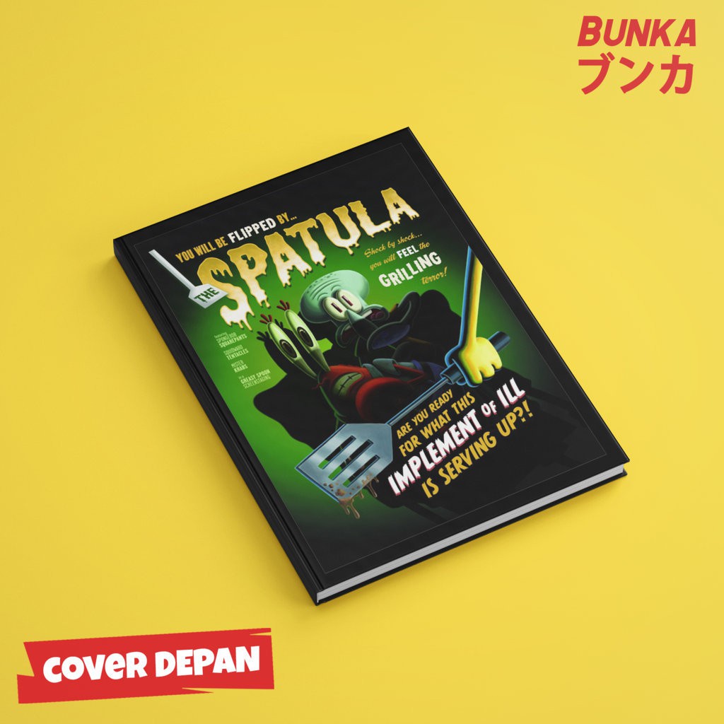

Notebook Spongebob Horror Series A Hardcover A5 Buku Tulis Catatan Note Agenda Planner Jurnal