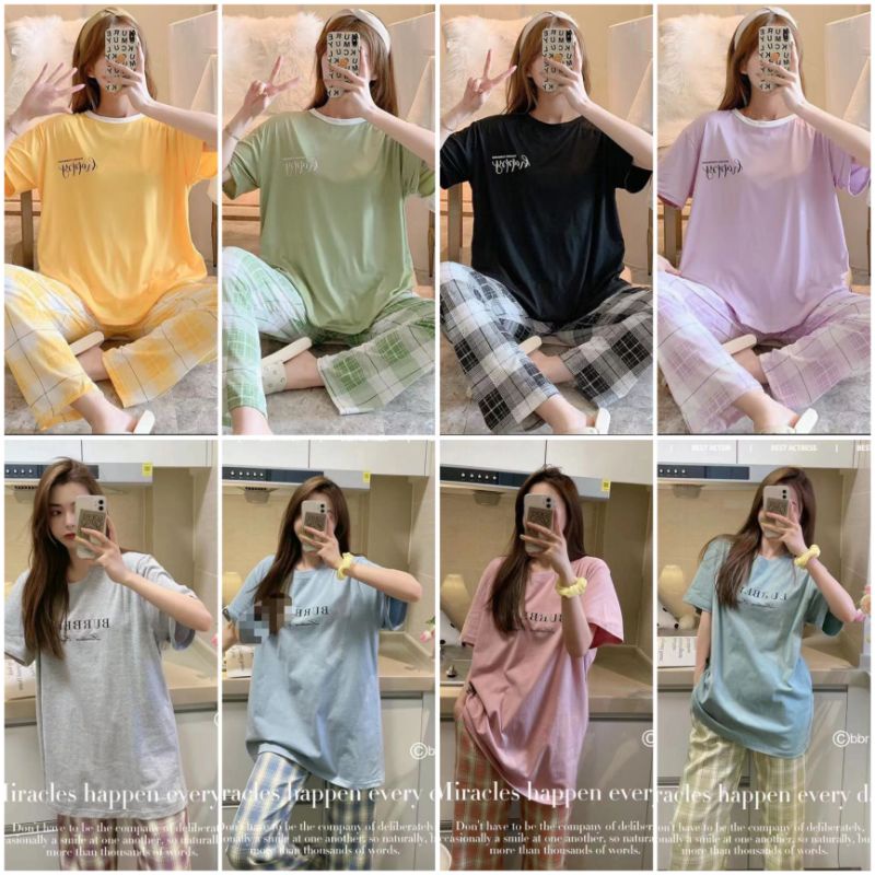 Piyama Cp Import/Baju Tidur CP import /Piyama fashion wanita murah /Baju Tidur import murah C10-BC,C17-AB