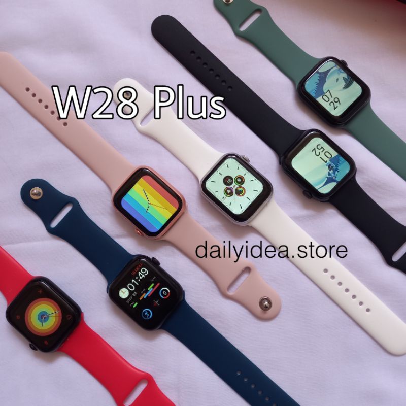 ORI Smartwatch W28 Plus Jam Tangan Fashion Smart Watch Kesehatan dan Kebugaran Layar Jernih