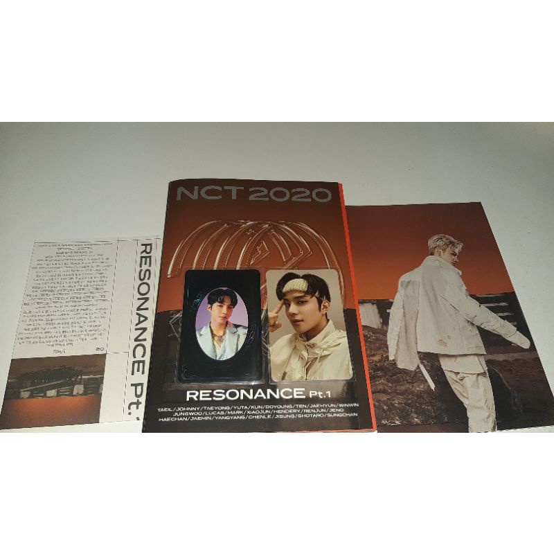 Album Resonance NCT 2020 PT 1 Past UNSEALED JUNGWOO SET