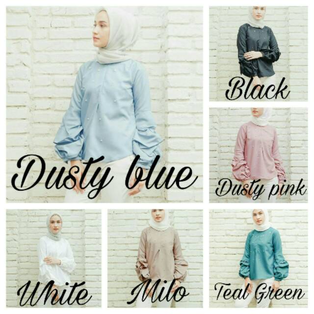 Wearing Klamby - Luna Blouse