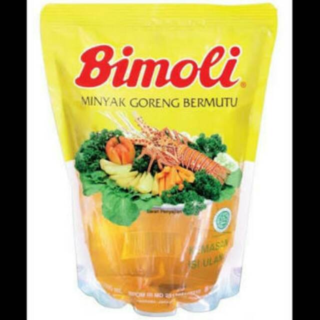 

Minyak goreng Bimoli 2 liter