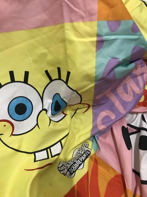 1kg Uk 160 /180 Sprei Sprey Rumbai Kintakun Dluxe Spongebob Black