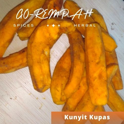 

Kunyit Segar Kupas / Kunyit Super KUPASAN 1Kg / Kunyit Kupas
